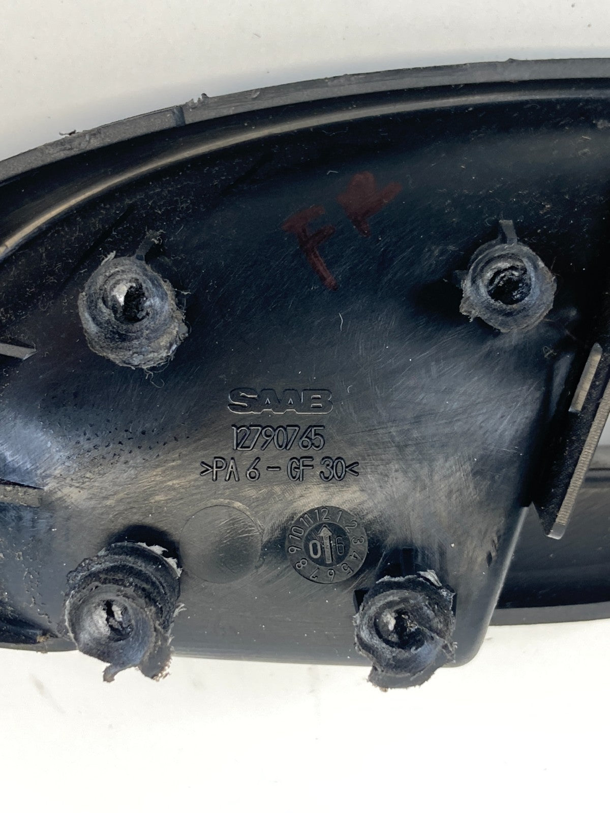 2003-2011 Saab 9-3 Rear Right Back Side Interior Inner Door Handle 12790765 OEM