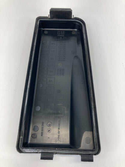 03-11 Saab 9-3 93 2.0L Engine Fuse Relay Box Fusebox Cover Lid Top 24438039 OEM