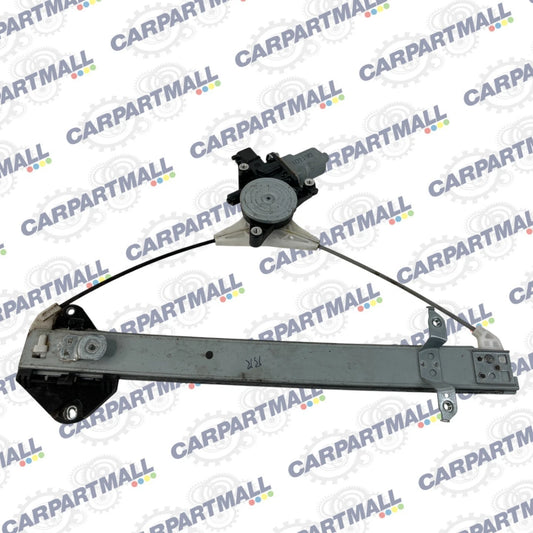 2009-2013 SUBARU FORESTER REAR RIGHT SIDE DOOR WINDOW MOTOR W/ REGULATOR OEM