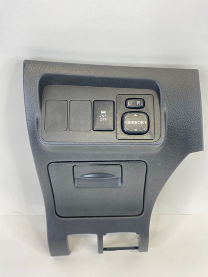 09 10 Toyota Corolla Dash Panel Trim Bezel & Pocket w/ Mirror Switch 55432-02210