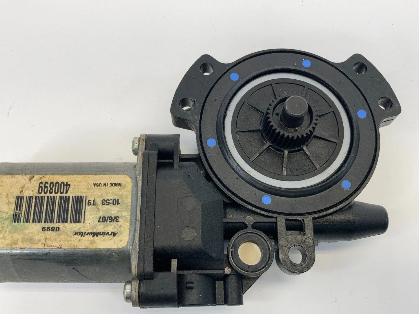 2006-2010 HYUNDAI SONATA REAR RIGHT SIDE PASSENGER POWER WINDOW MOTOR OEM 400899