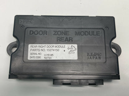 2005-2011 CADILLAC STS REAR RIGHT BACK SIDE DOOR CONTROL MODULE ZONE 15274150