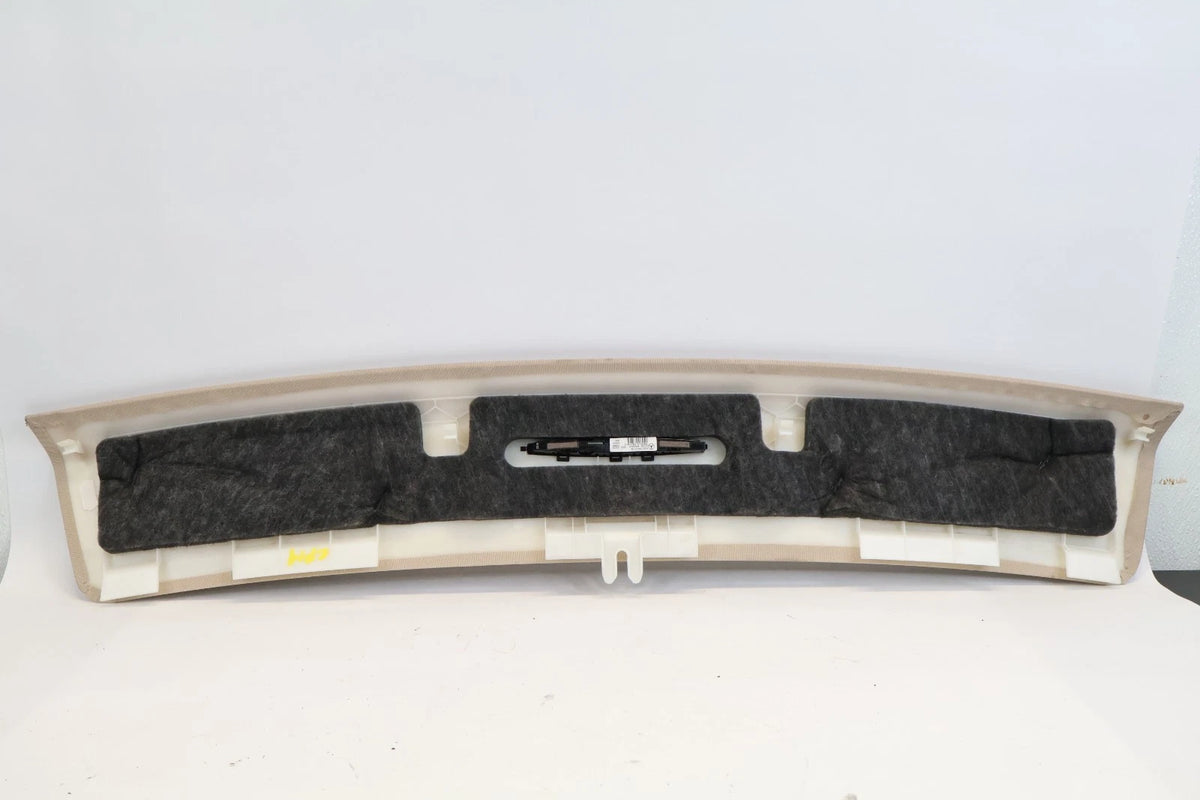 10-16 MERCEDES-BENZ E350 REAR UPPER ROOF HEADLINER TRIM PANEL COVER A2126901650