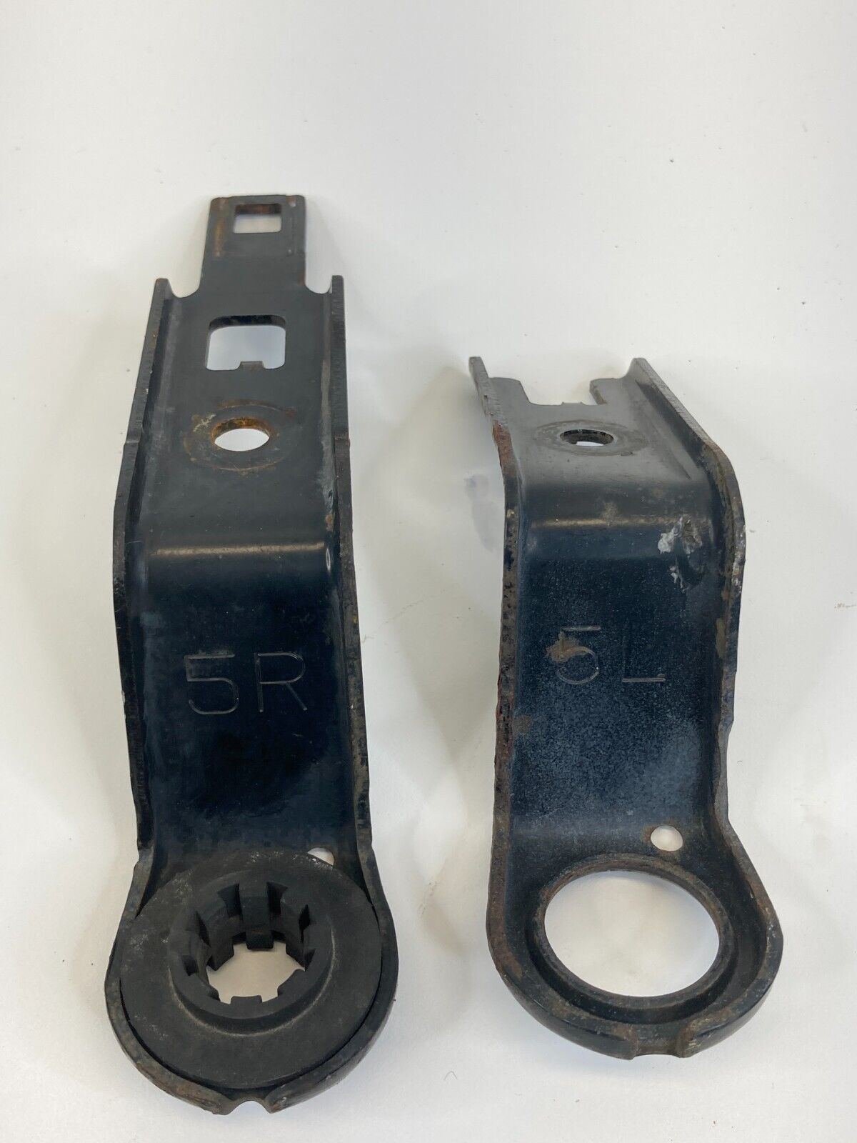 2010-2015 Toyota Prius Radiator Upper Mount Bracket Support Pair Set OEM