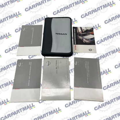 2003 03 NISSAN ALTIMA OWNERS MANUAL & WARRANTY INFORMATION SET KIT W/ CASE OEM