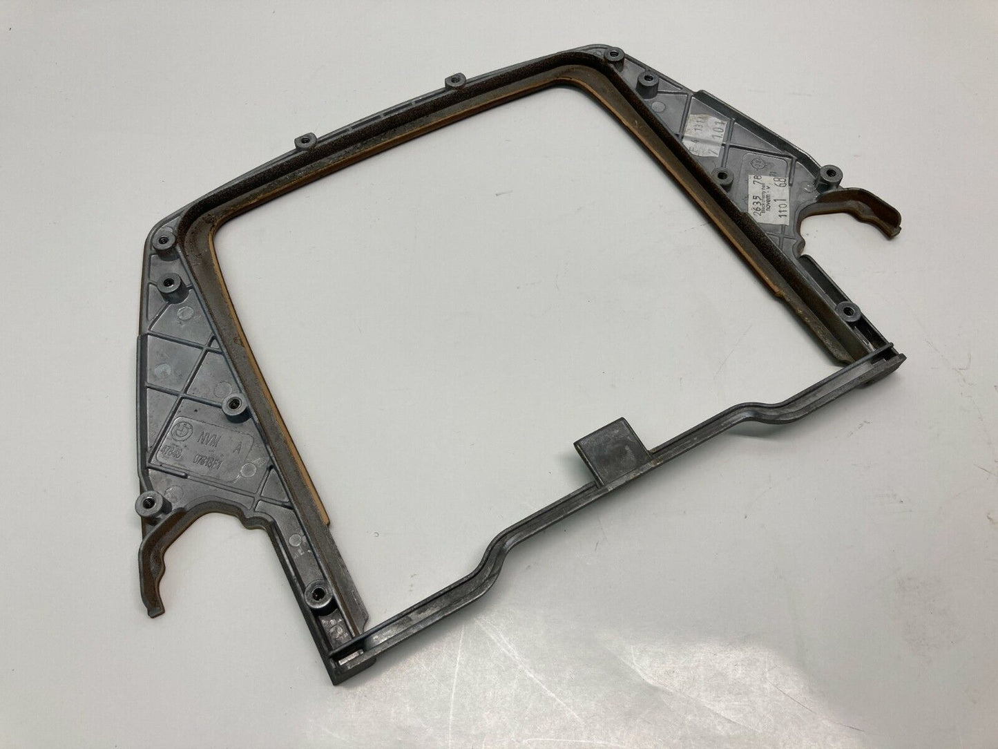 02 03 04 05 BMW E65 E66 745i 745Li Center Console Trim Bezel Woodgrain OEM