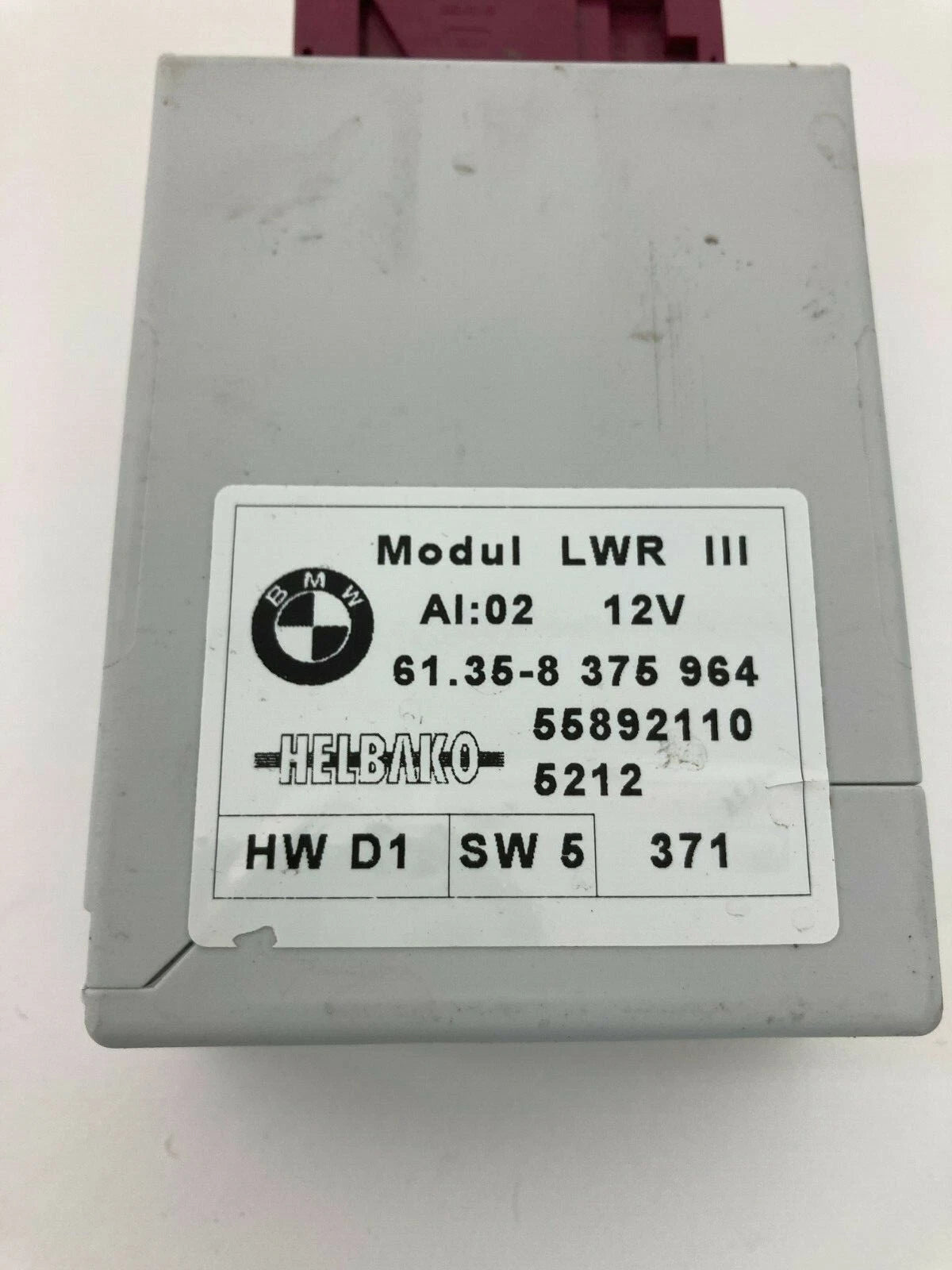 2002 BMW X5 1999 2000 2001 BMW 740I 740IL LWR3 HEADLIGHT HEADLAMP CONTROL MODULE