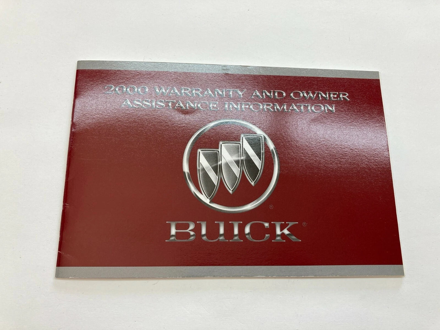 2000 BUICK LESABRE SEDAN OWNERS MANUAL HANDBOOK & WARRANTY INFORMATION W/ CASE