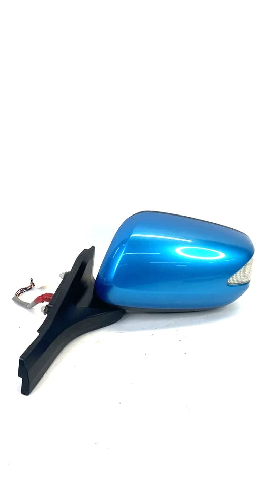 2010-2014 HONDA INSIGHT HYBRID LEFT DRIVER SIDE VIEW DOOR WING MIRROR BLUE OEM