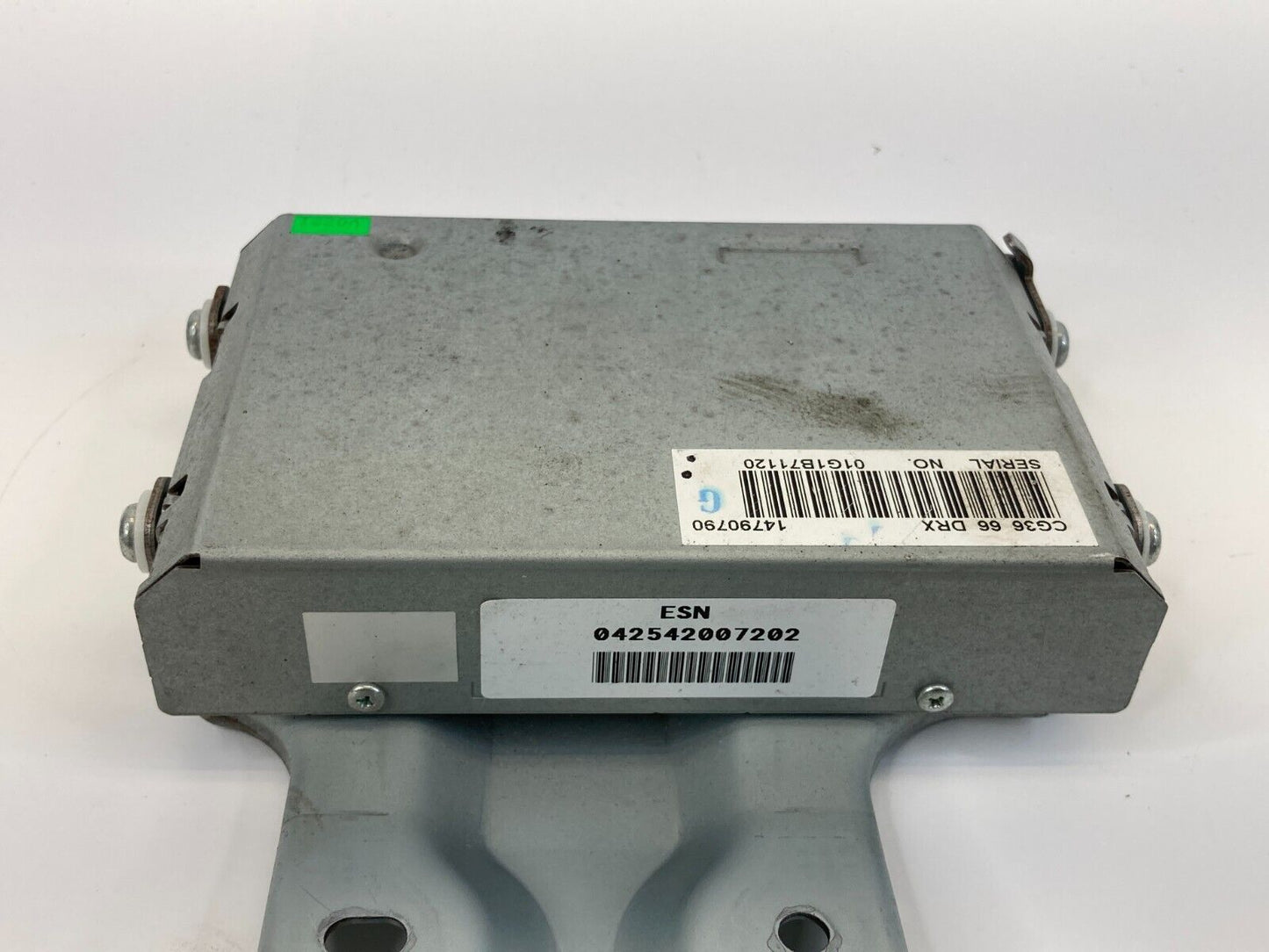 2012 12 Mazda5 Mazda 5 Sirius Computer Control Module Unit GG3666DRX OEM