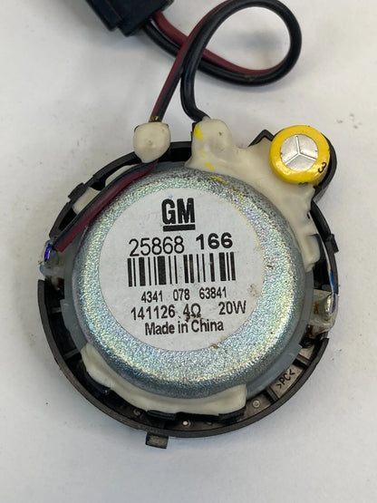 2010-2017 CHEVROLET EQUINOX DASH PANEL PILLAR LEFT TWEETER SPEAKER 25868166 OEM
