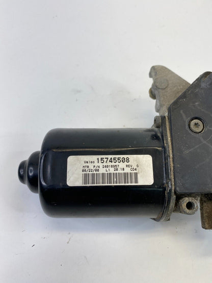 2000-2002 GMC Yukon SUV 4-DR Front Windshield Wiper Motor Assembly 15745508 OEM