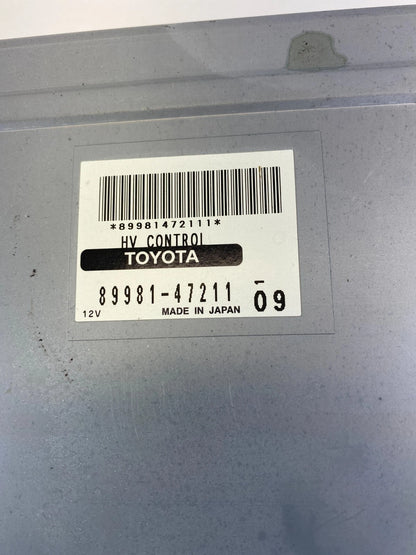 2006-2009 TOYOTA PRIUS 1.5L HYBRID VEHICLE COMPUTER CONTROL MODULE 89981-47211