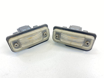 2003-2006 Mercedes-Benz E500 Rear License Plate Light Lamp Set Pair A2118200756