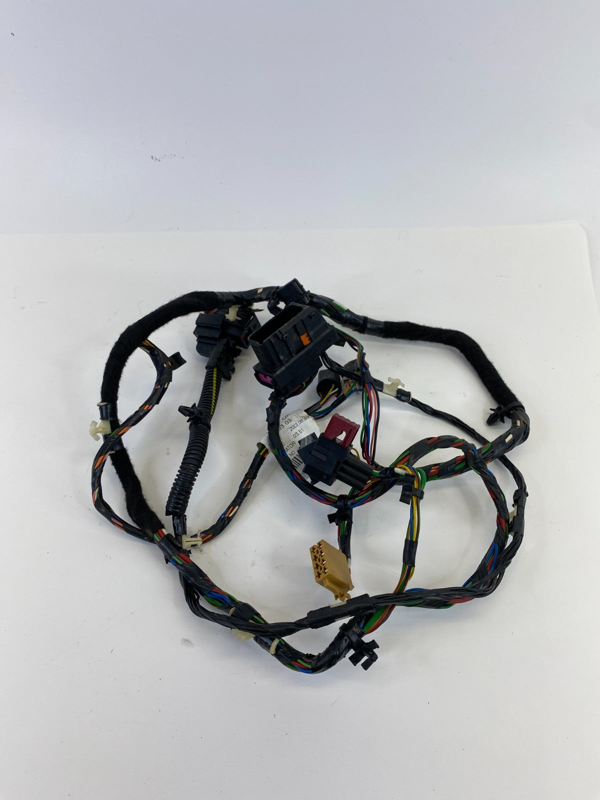 03-11 Saab 9-3 Front Right Passenger Side Door Harness Wire Wiring 12833182 OEM