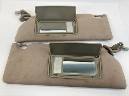 2007-2014 Honda Ridgeline Left & Right Sunvisor Sun Visors Set w/Light OEM