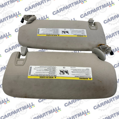 2011-2023 Dodge Durango Roof Left & Right Sunvisor Sun Visor Shade Set Pair OEM