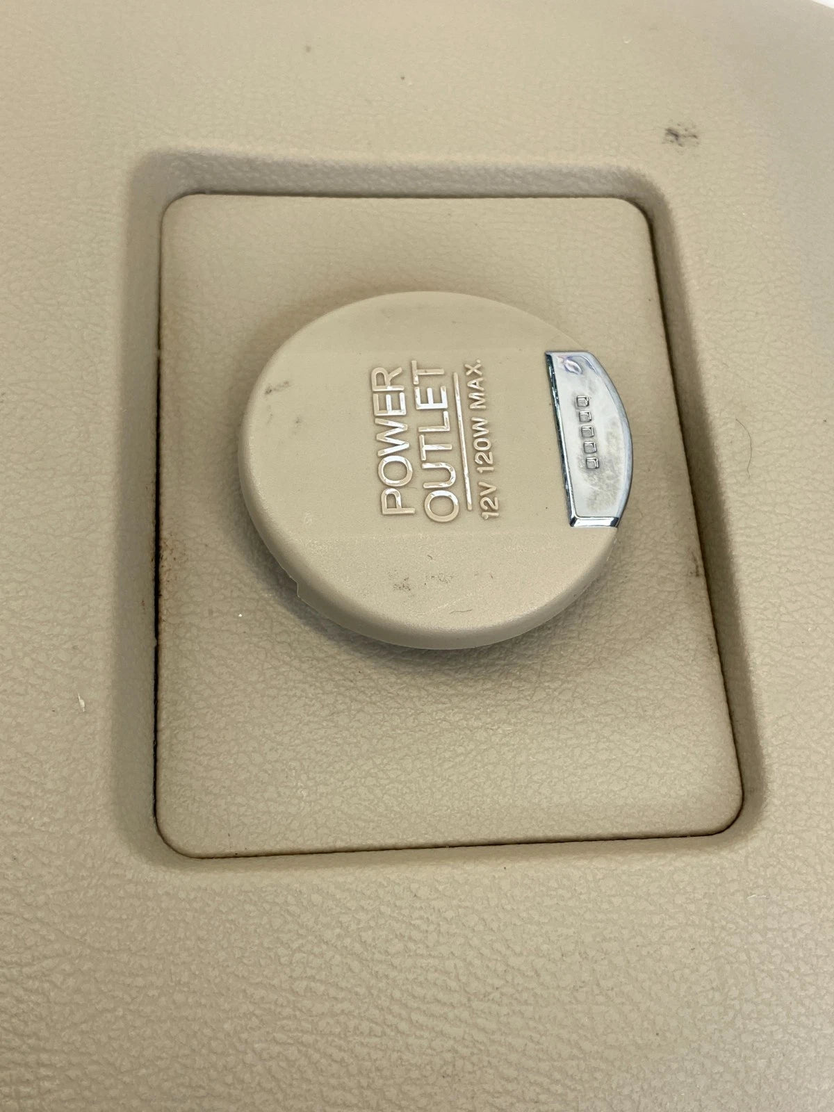 2007-2013 ACURA MDX REAR CENTER CONSOLE CLIMATE CONTROL A/C VENTS BEZEL OEM