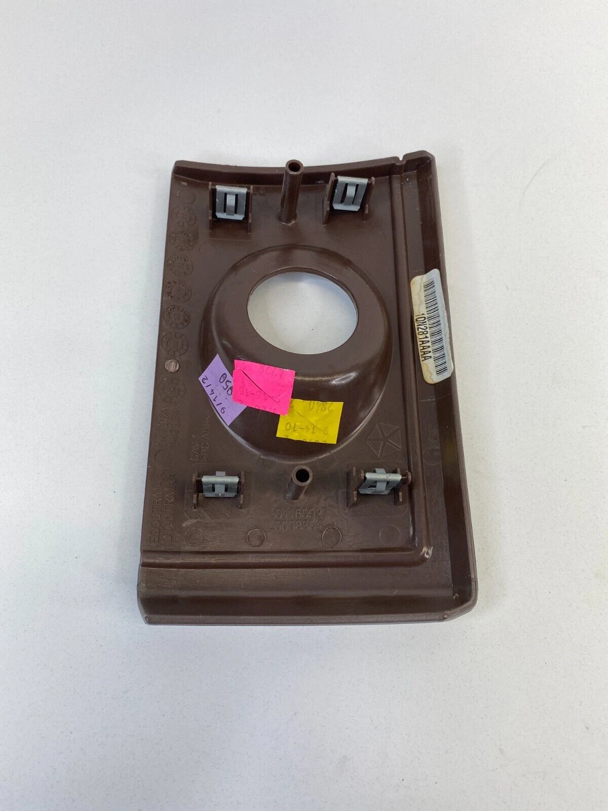 08-10 CHRYSLER TOWN & COUNTRY DASH IGNITION SWITCH PANEL BEZEL TRIM 1ED38TRMAA