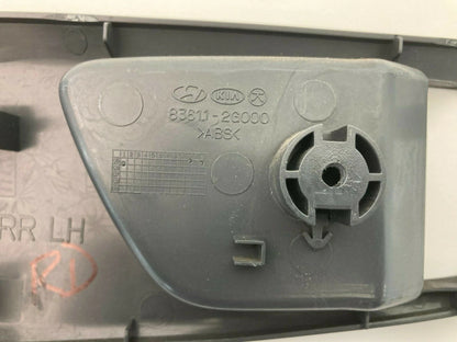 2006-2008 KIA OPTIMA REAR LEFT SIDE INNER DOOR HANDLE BEZEL TRIM 836112G000 OEM