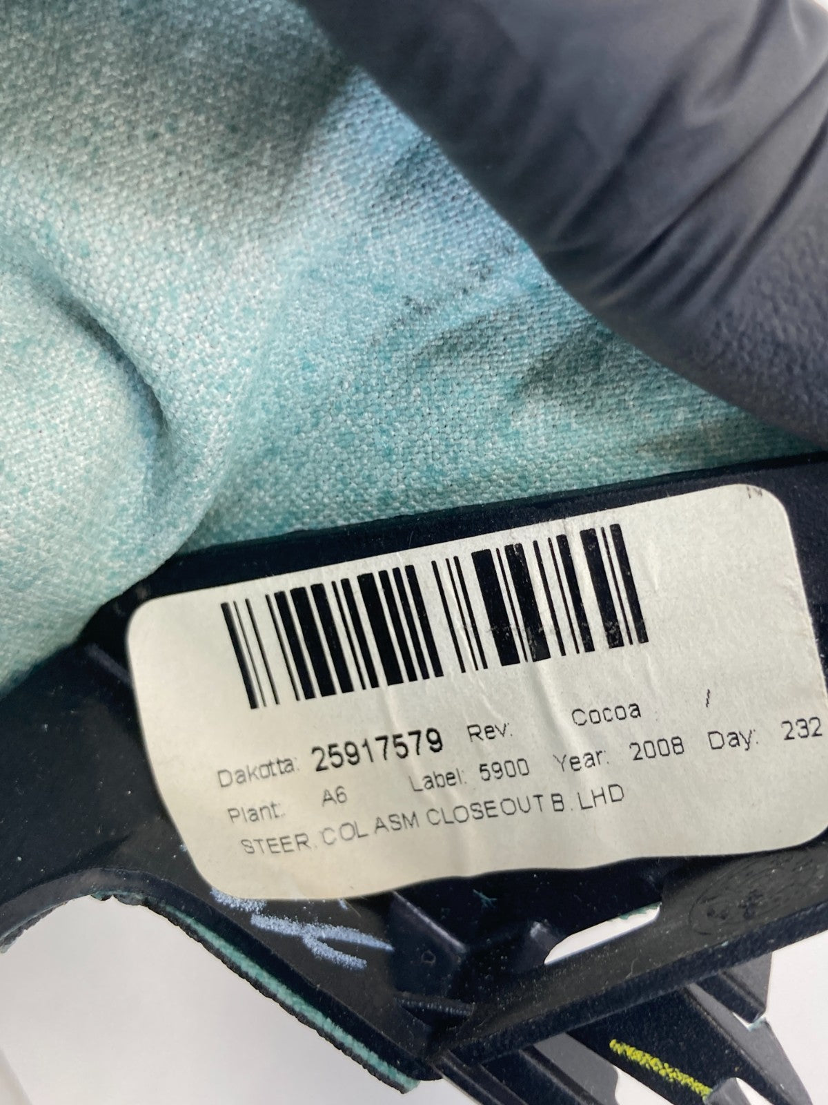 2008-2014 Cadillac CTS Steering Column Upper Cover Trim Shroud 25962172 OEM