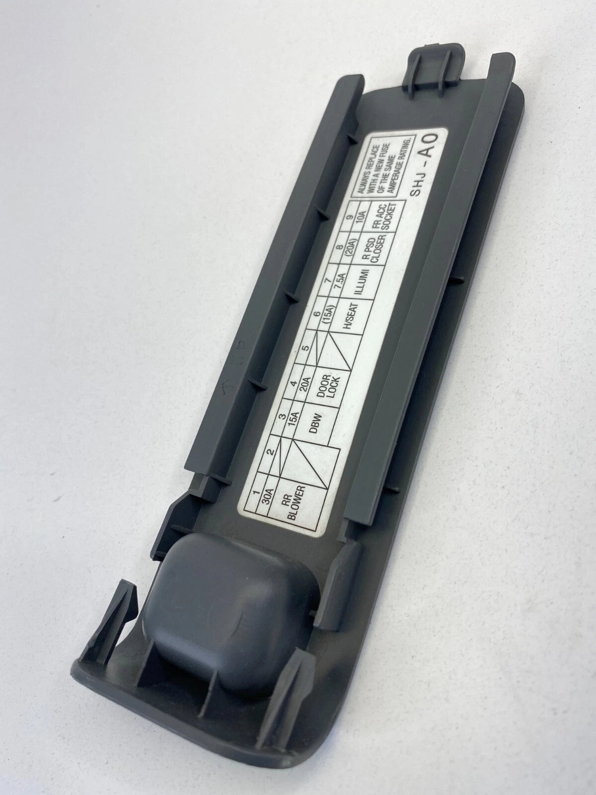 05 06 07 08 09 10 HONDA ODYSSEY DASHBOARD FUSE BOX FUSEBOX COVER TRIM SHJ-A0 OEM
