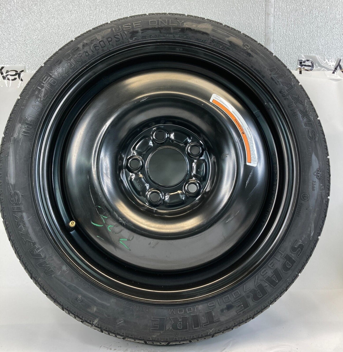 2013-2021 Nissan Altima Spare Tire Wheel Rim Compact Donut T135/70/D16 E40225226