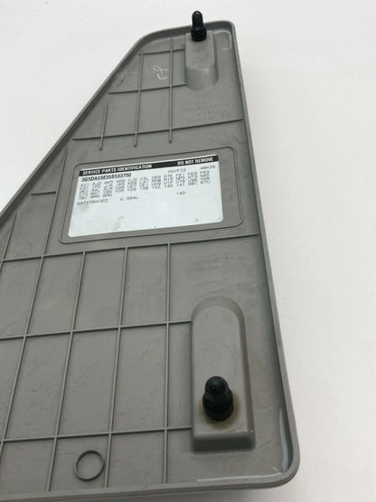 2002-2007 BUICK RENDEZVOUS REAR LEFT QUARTER PANEL INTERIOR STORAGE COVER CAP