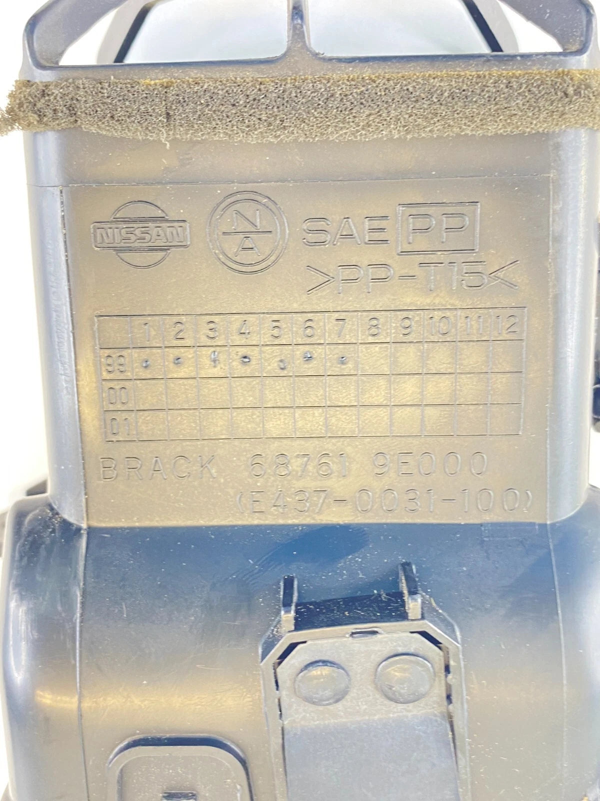 1998-2001 NISSAN ALTIMA DASH LEFT DRIVER OUTER A/C AC AIR VENT GRILLE OUTLET OEM