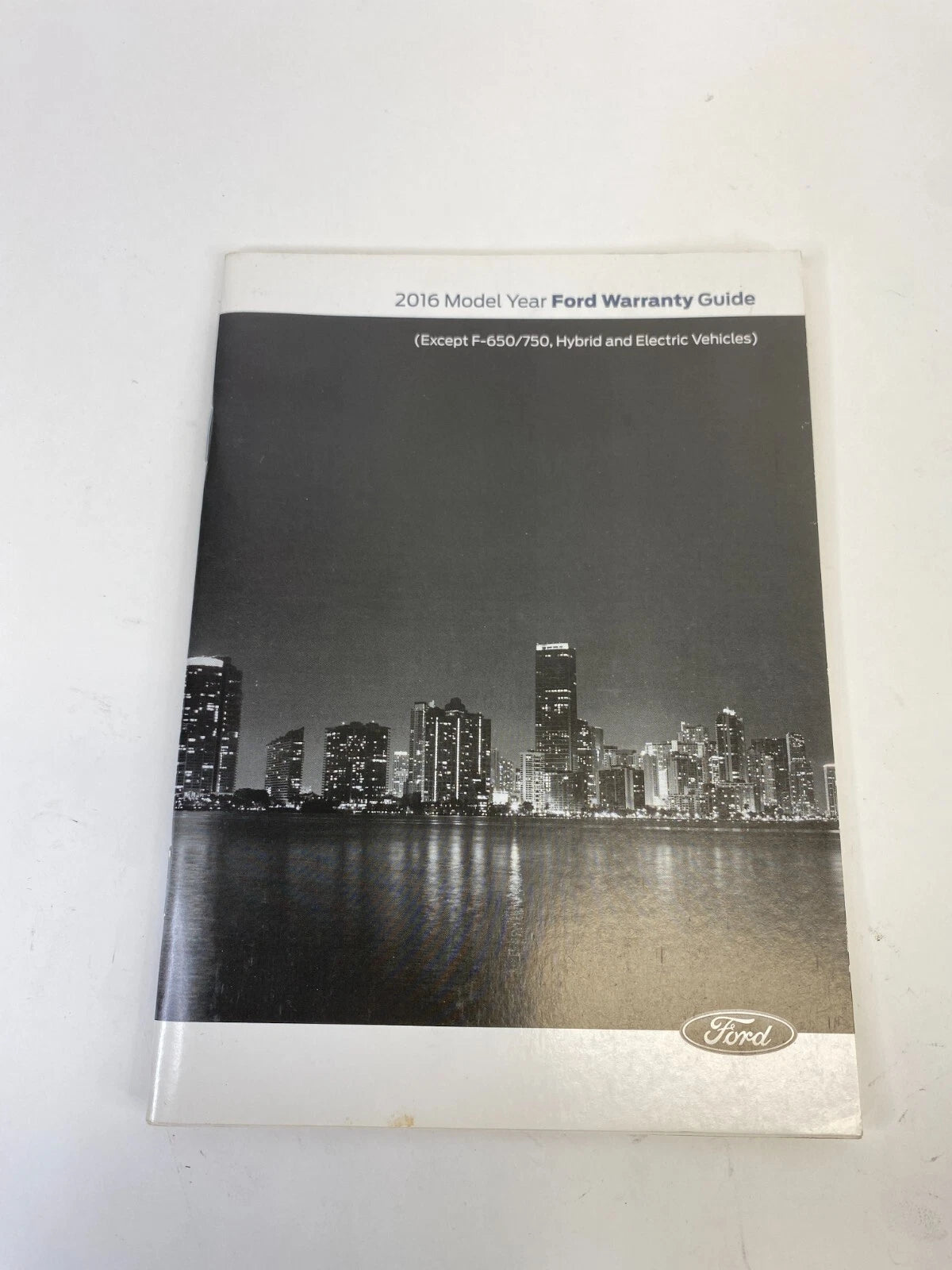 2016 FORD FUSION SEDAN OWNER'S MANUAL MAINTENACE WARRANTY GUIDE BOOK W /CASE OEM