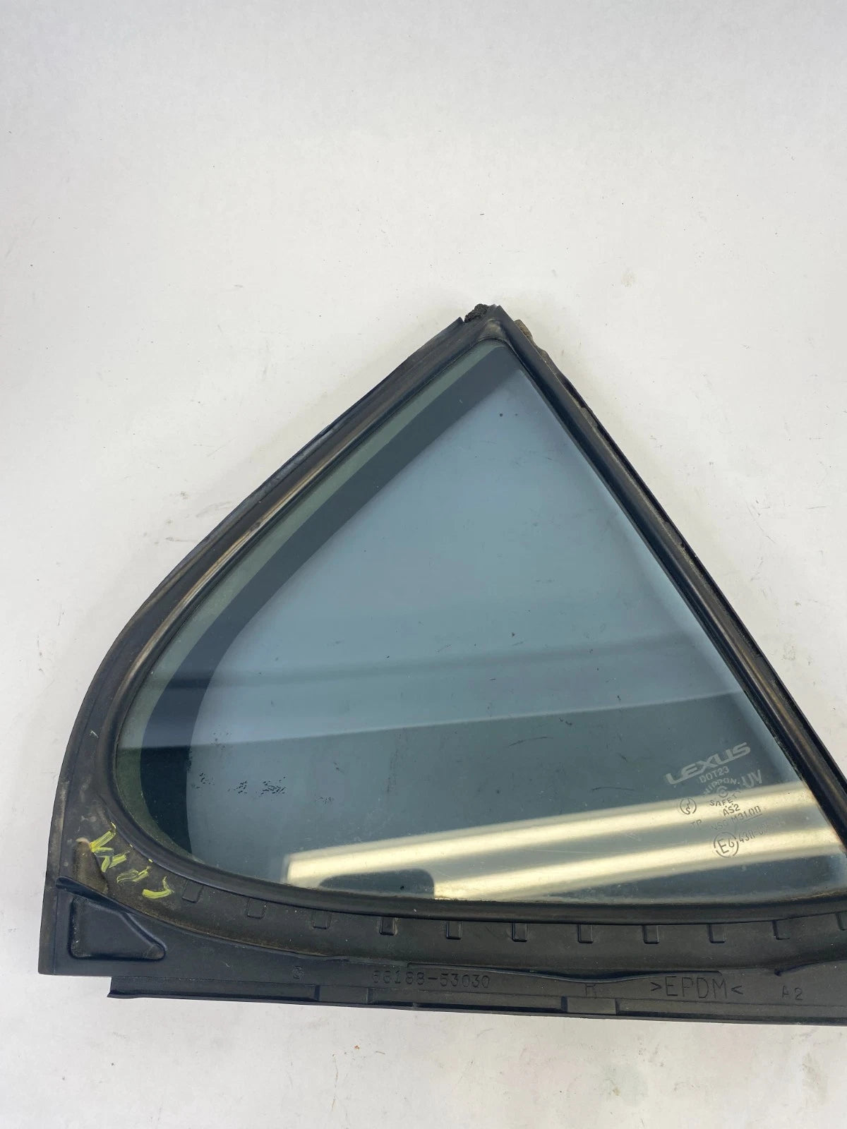 2006-2014 LEXUS IS250 IS350 REAR RIGHT DOOR QUARTER WINDOW GLASS 68188-53030 OEM