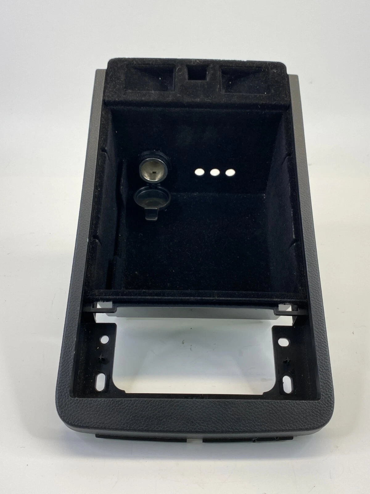 2007 2008 INFINITI G35 CENTER CONSOLE STORAGE TRAY TRIM 12V INPUTS OEM