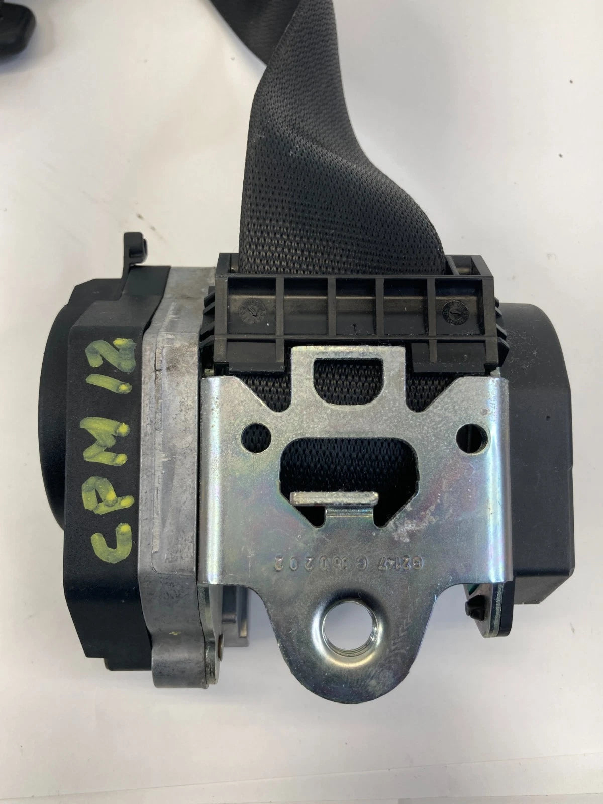 07-12 MERCEDES-BENZ GL450 FRONT RIGHT PASSENGER SEAT BELT RETRACTOR 603372600