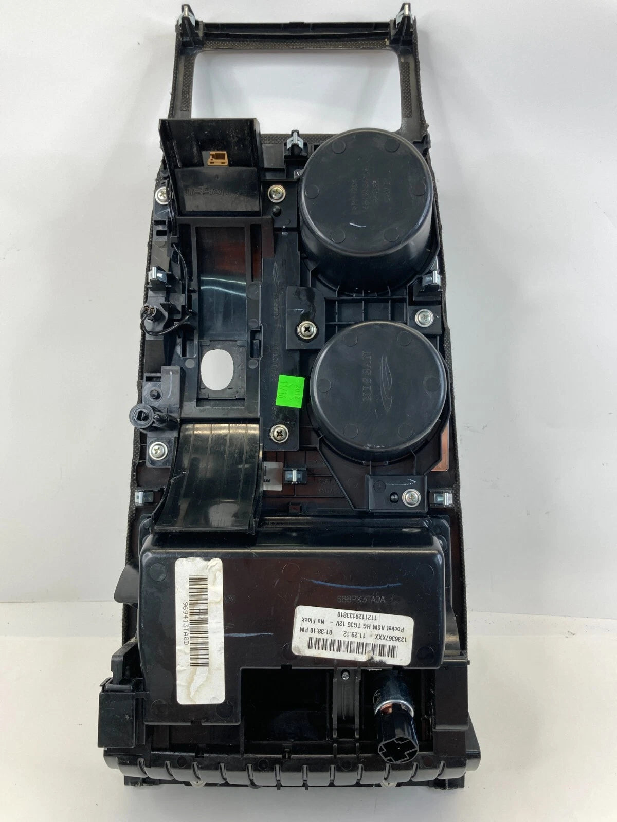 13-15 NISSAN ALTIMA CENTER CONSOLE CUP HOLDER SHIFTER TRIM BEZEL 96941-3TA0D OEM