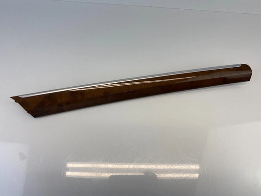 2007-2015 AUDI Q7 REAR RIGHT SIDE INNER DOOR PANEL TRIM MOLDING WOOD 4L0867420