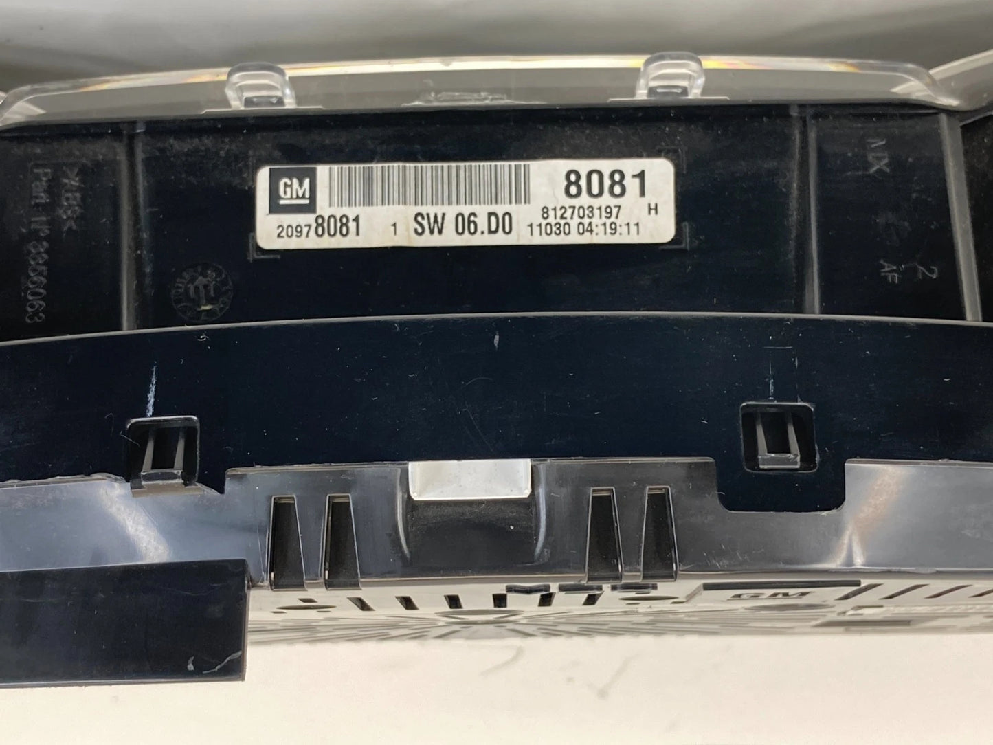 2011 GMC Terrain Dash Instrument Cluster Speedometer Gauges Unk Miles OEM