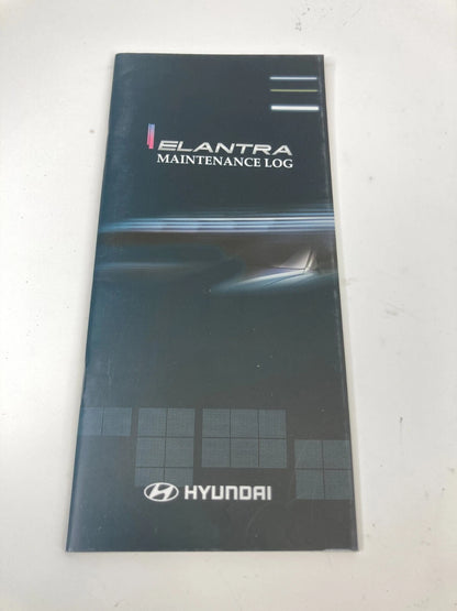 2009 HYUNDAI ELANTRA SEDAN OWNER'S OWNERS MANUAL GUIDE WARRANTY INFORMATION