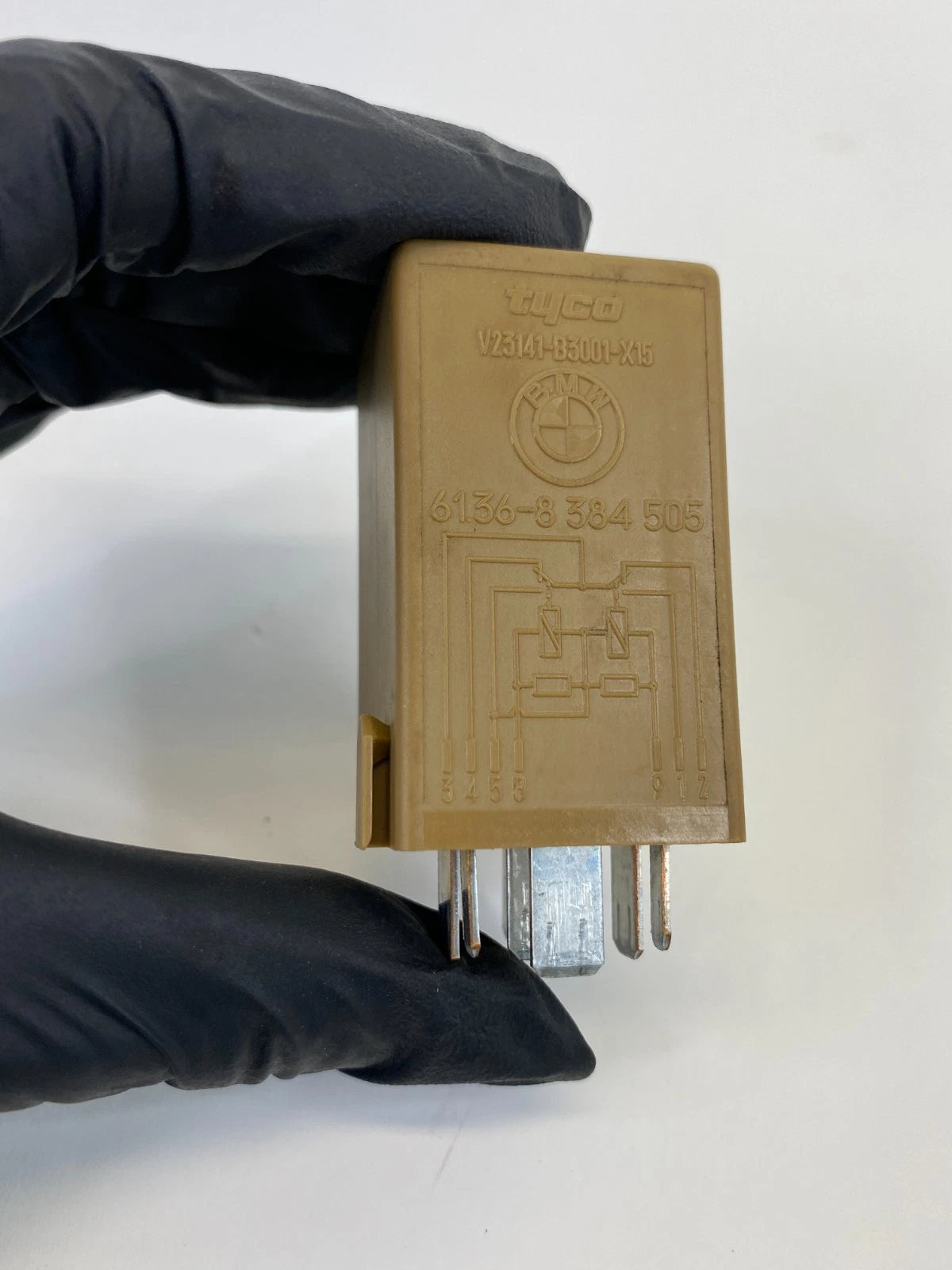 2001-2005 BMW 325I WINDSHIELD WIPER MOTOR RELAY ASSY 6136-8-384-505