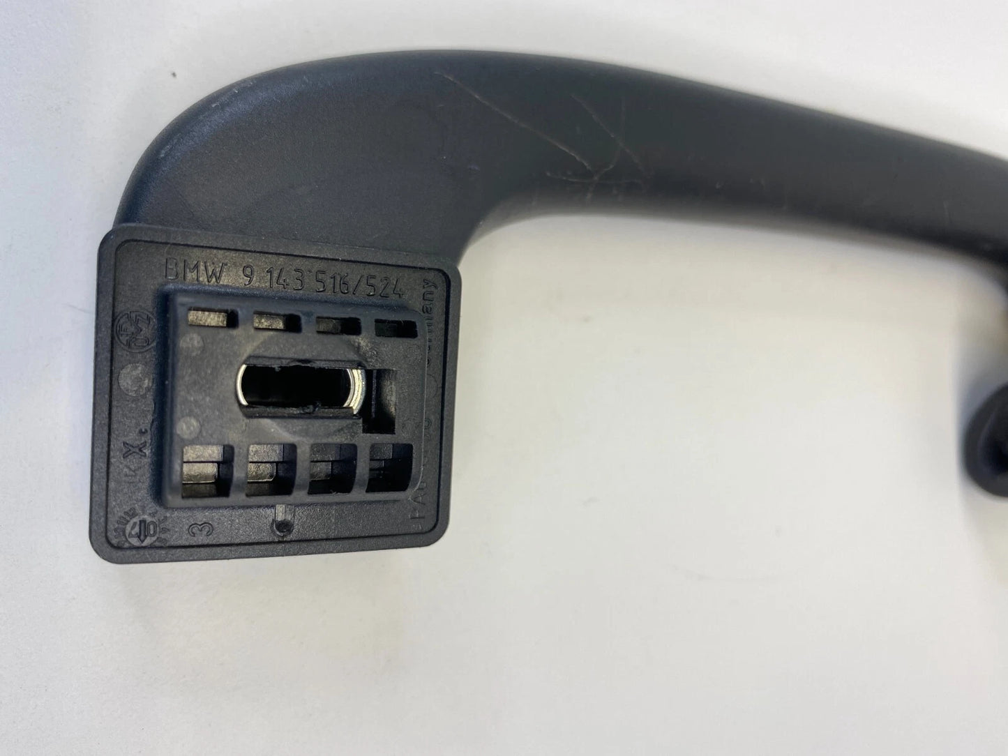 2006-2010 BMW 550I REAR RIGHT PASSENGER ROOF GRAB ASSIST HANDLE OEM 9143516/524