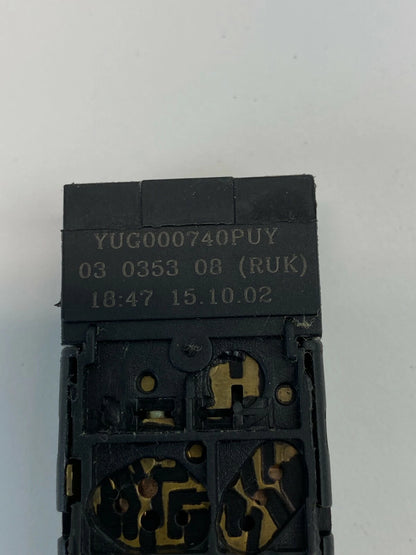 2003 2004 LAND ROVER DISCOVERY HILL DESCENT CONTROL SWITCH BUTTON YUG000740PUY