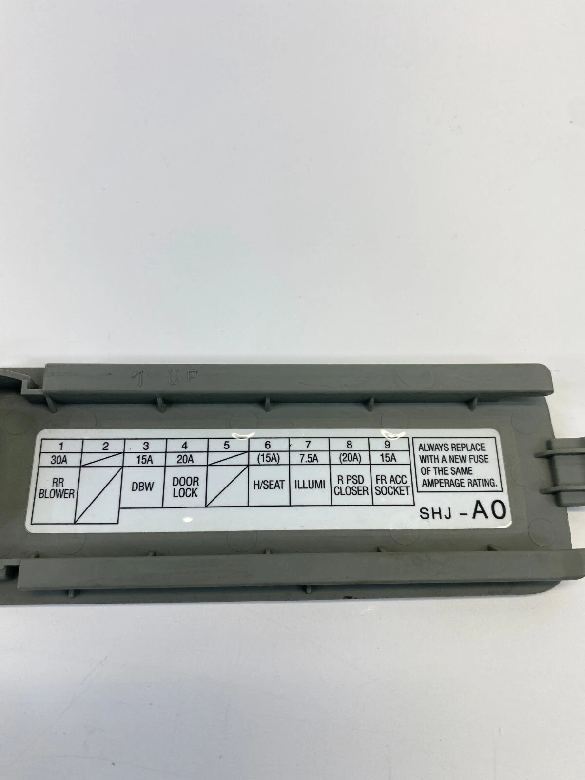 2005-2010 HONDA ODYSSEY INTERIOR RIGHT DASH FUSE BOX COVER LID TRIM PANEL OEM