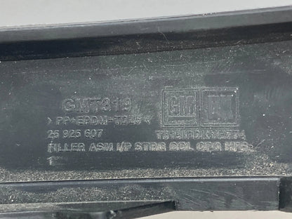 12-15 CHEVROLET CAPTIVA SPORT FRONT DASH LOWER STEERING COLUMN FILLER 25925607