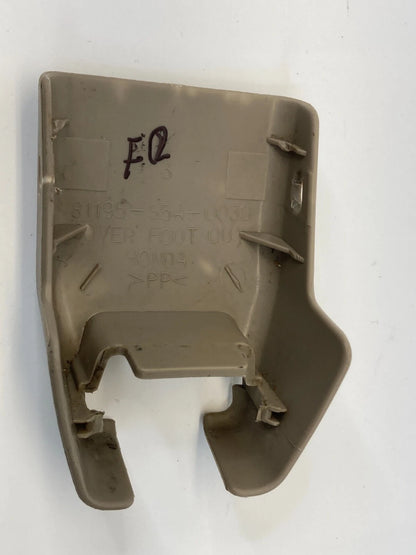 2001-2005 HONDA CIVIC FRONT RIGHT PASSENGER SIDE SEAT TRACK COVER RAIL CAP OEM