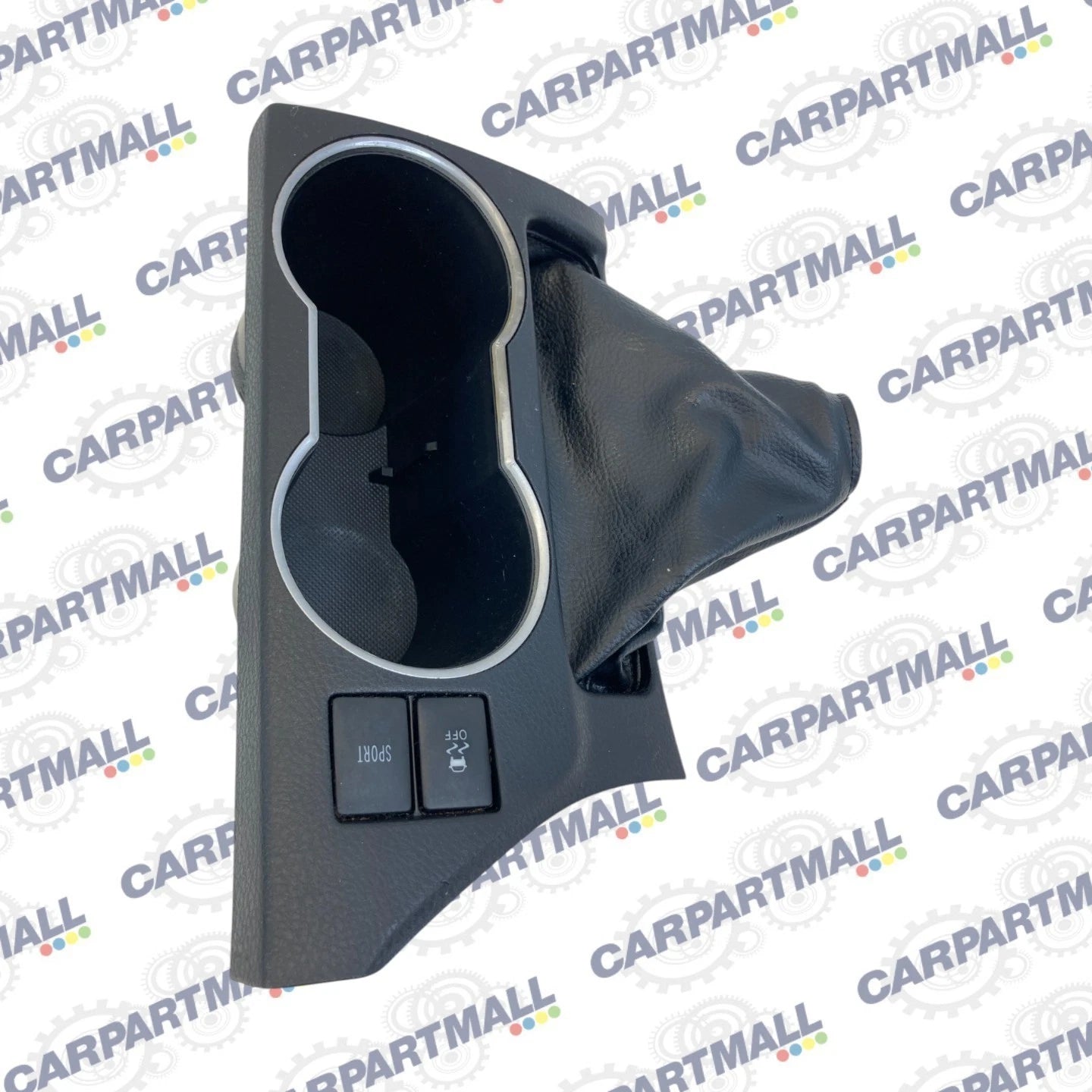 2014-2019 TOYOTA COROLLA CENTER CONSOLE CUP HOLDER W/ BRAKE BOOT & SWITCHES OEM