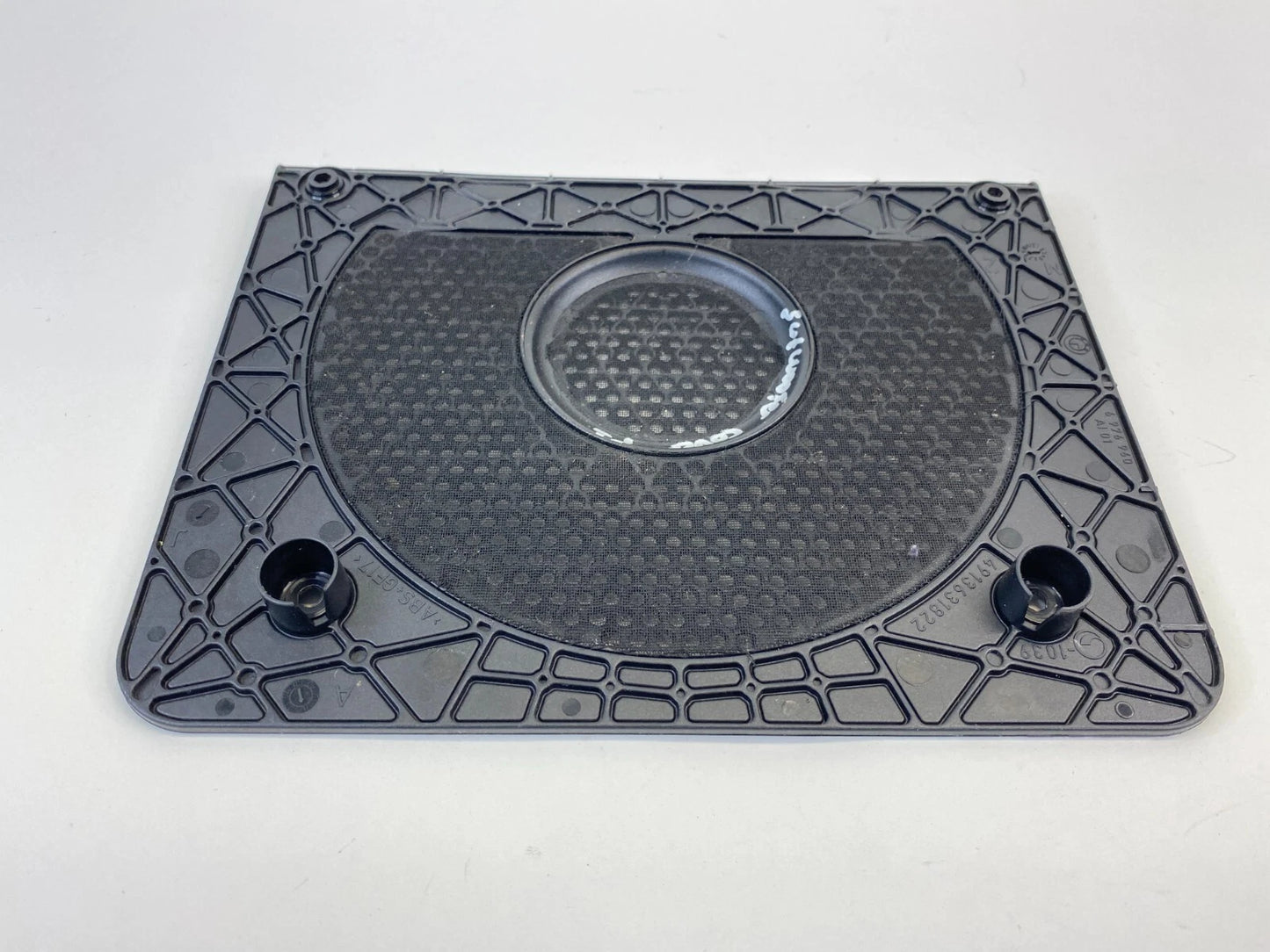 2008-2010 BMW 550I LEFT UNDER SEAT SUBWOOFER SPEAKER COVER GRILLE OEM 4913631822