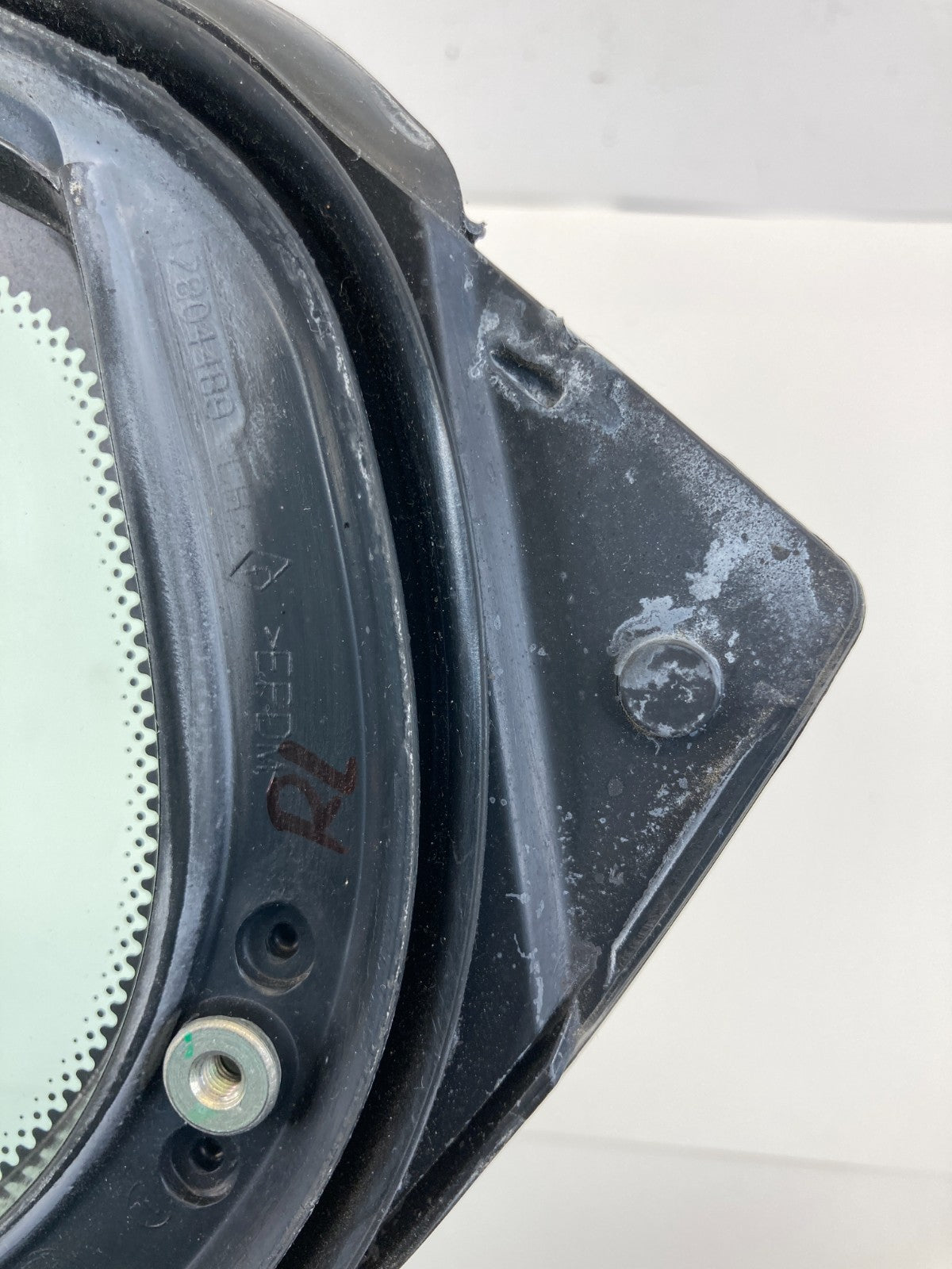 2003-2011 Saab 9-3 93 Sedan Rear Left Side Door Window Glass Vent Quarter Panel