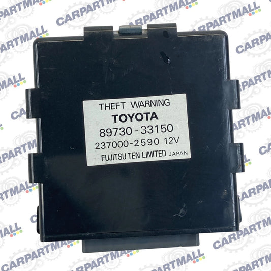 2002 2003 LEXUS ES300 THEFT WARNING LOCKING CONTROL MODULE 89730-33150 OEM