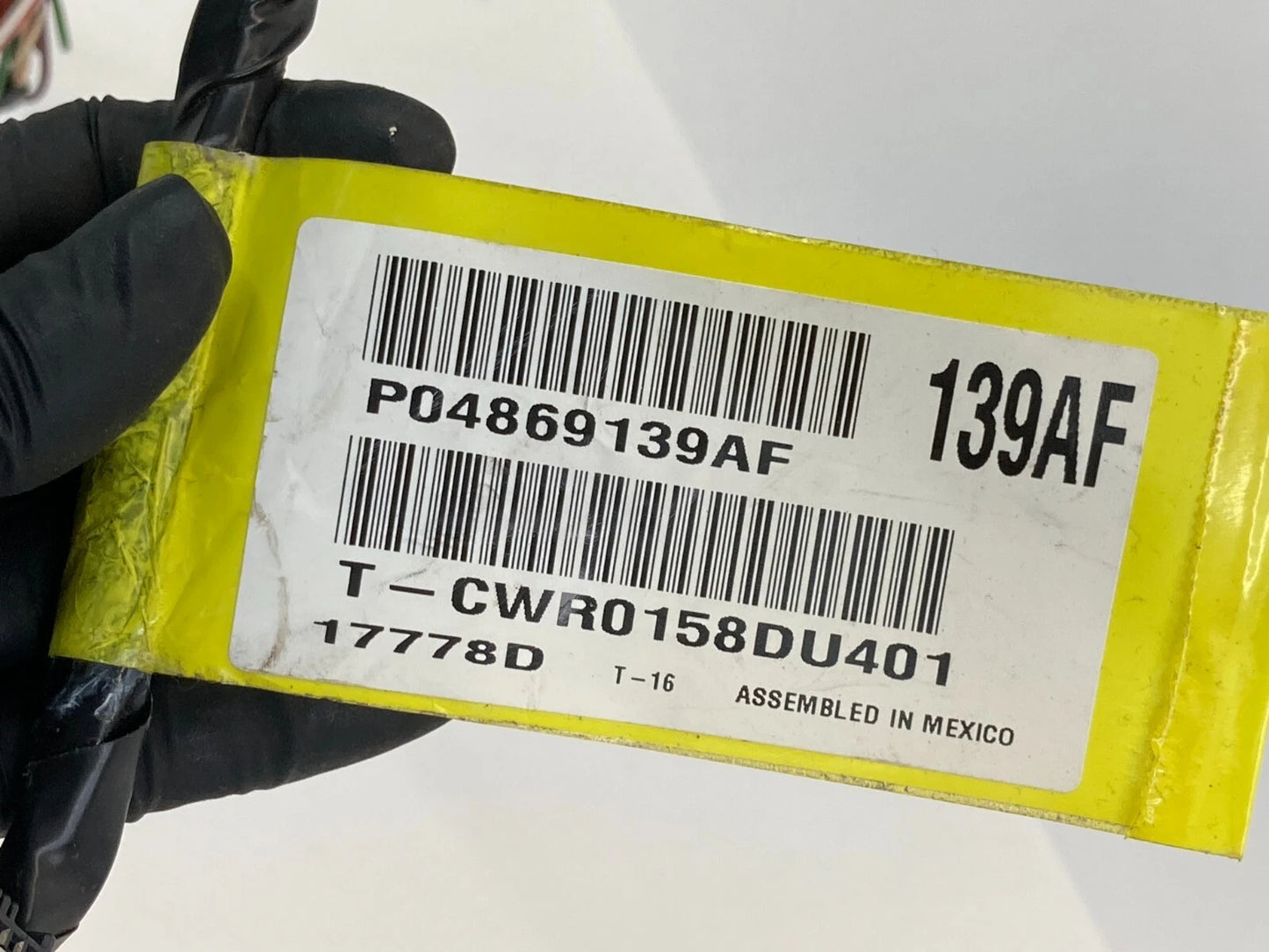 08 09 CHRYSLER TOWN & COUNTRY REAR LEFT SLIDING DOOR HARNESS WIRE 04869139AF OEM