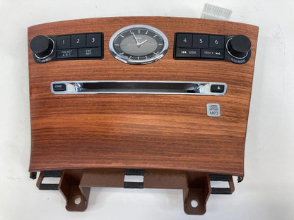 2006 2007 INFINITI M35 RADIO AUDIO CONTROL CENTER PANEL W/ CLOCK 68260-EH100 OEM