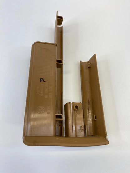 2002-2005 BMW 745I FRONT LEFT SEAT TRACK OUTER END COVER TRIM CAP 7007695 OEM